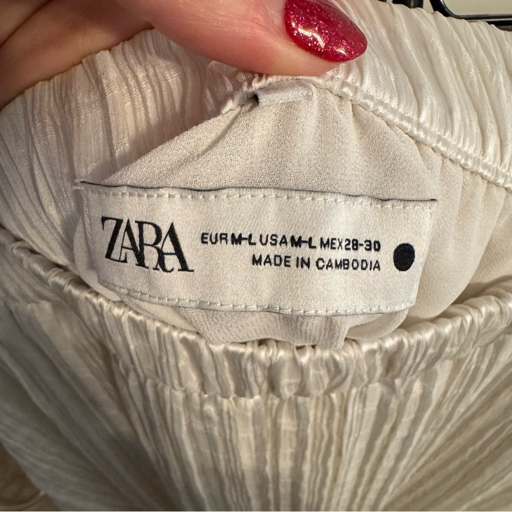 Zara Cream Maxi Skirt - Picture 3 of 3